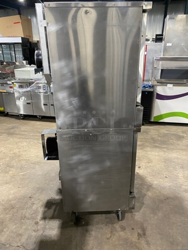 American Range Commercial Natural Gas Powered Double Deck Convection Oven! With Solid Doors! All Stainless Steel! On Casters! 2x Your Bid Makes One Unit! Model: MSD2 SN: 150708080 - Image 4 of 11