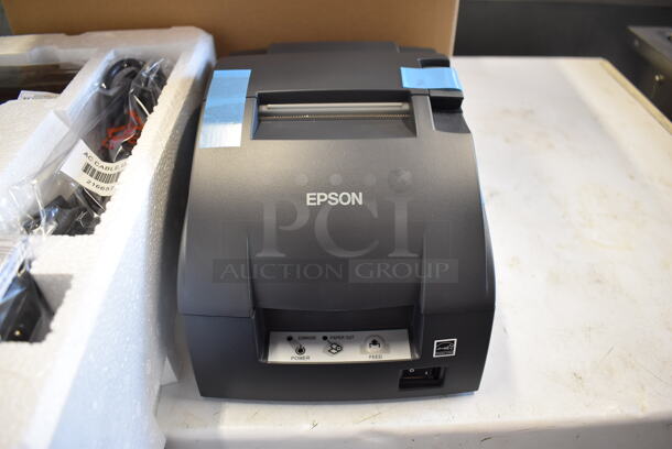 4 BRAND NEW IN BOX! Epson M188B Receipt Printer. 6x10x6. 4 Times Your Bid! - Image 1 of 7