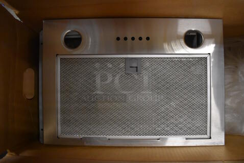 BRAND NEW SCRATCH AND DENT! BUF 021 Stainless Steel Range Hood. 19.5x13.5x9.5