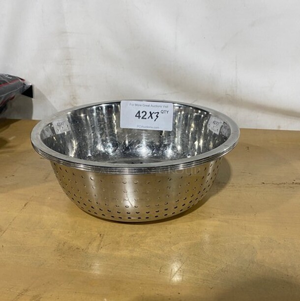 Stainless Steel Strainer! 3X Your Bid! - Image 2 of 6