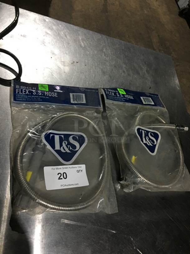 IN THE BAG! T & S  Flex Hoses! 2x Your Bid! - Image 4 of 4