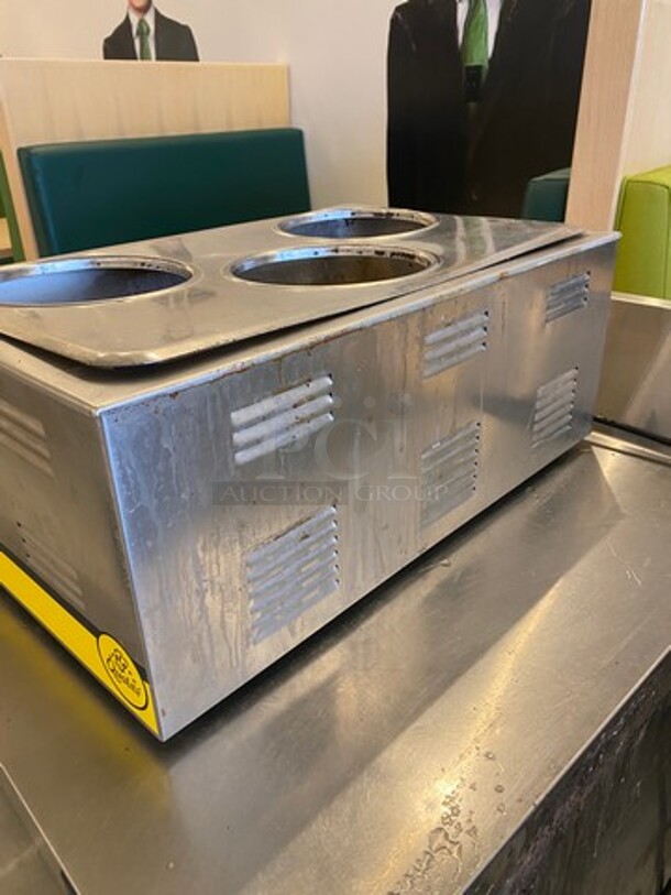 LATE MODEL! 2021 Qualite Commercial Countertop Food Warmer! All Stainless Steel! WORKING WHEN REMOVED! Model: RDFW1200NP 120V - Image 3 of 9