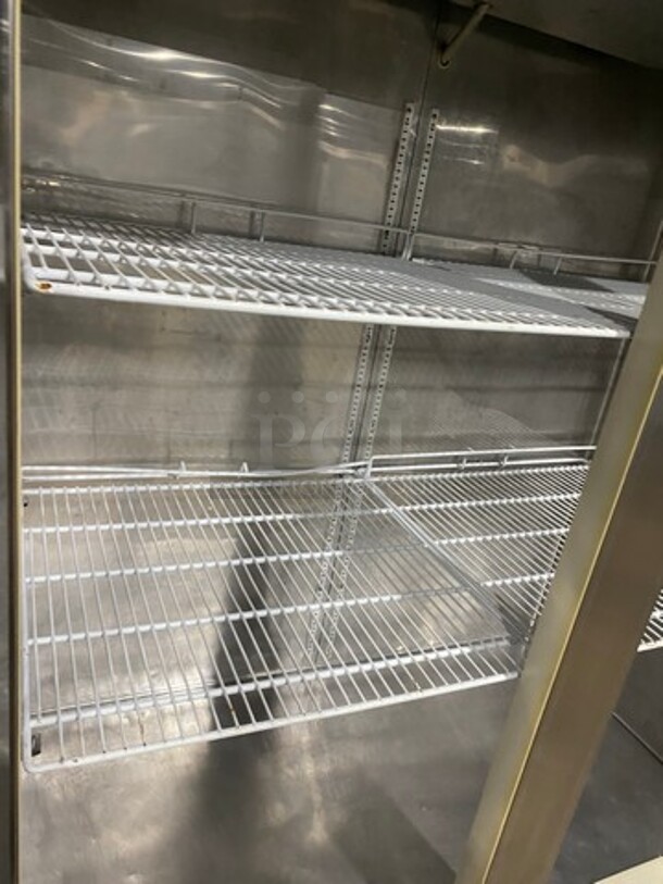 Blue Air Commercial 2 Door Reach In Refrigerator! With Poly Coated Racks! All Stainless Steel! On Casters! Model: BASR2 SN: LTR203040054 115V 60HZ 1 Phase - Image 6 of 10