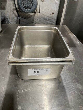 Lot Of Commercial Steam Table/Hotel Pans! All One Money!