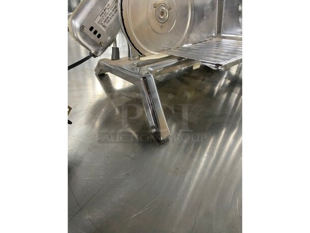 Rival Commercial Countertop Deli Meat Slicer! All Stainless Steel! Model 1101E! 120V! - Image 7 of 8