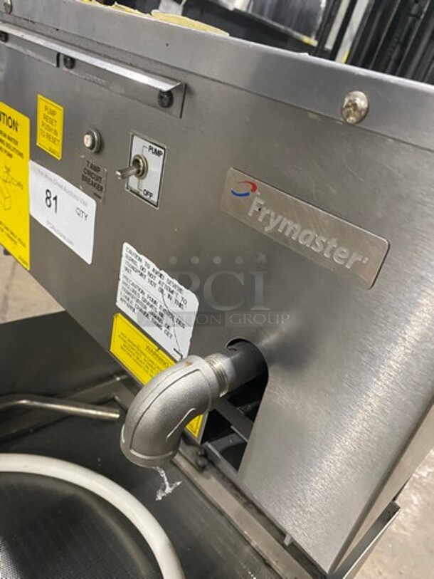 Frymaster Commercial Countertop Portable Fryer Oil Filter! All Stainless Steel! Model PF95LP Serial 1502YA0122! 110/120V 1Phase!  - Image 7 of 8