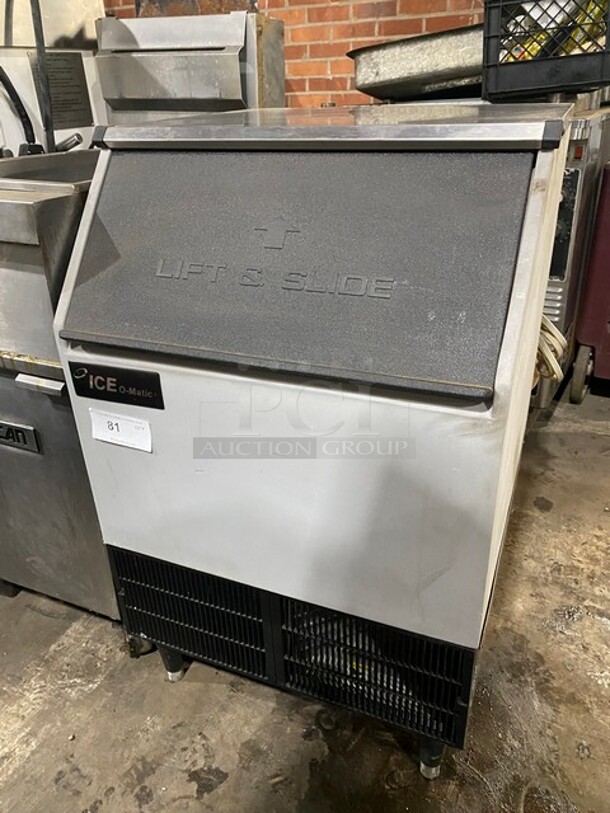 Ice-O-Matic Commercial Under The Counter Ice Making Machine! Model ICEU220HA1 Serial 07071280013226! 115V 1Phase! On Legs! - Item #1102234