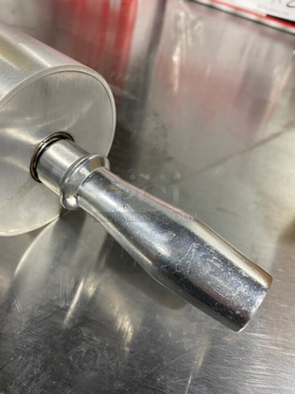 SWEET! NEW! IN THE BOX! All Stainless Steel Bakery Rolling Pin! 2x Your Bid! - Image 3 of 6