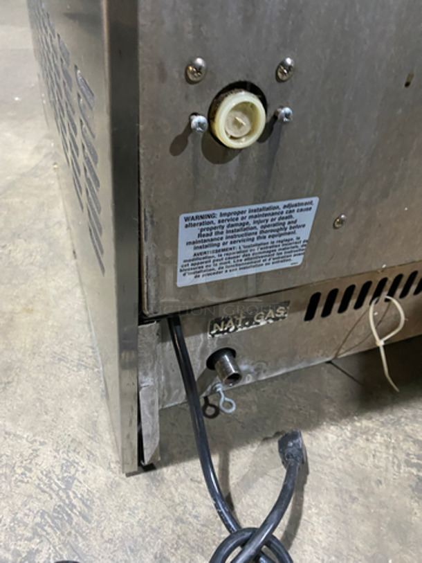SWEET! Moffat Turbofan Commercial Natural Gas Powered Half Size Convection Oven! With View Through Door! With Metal Oven Racks! All Stainless Steel! - Image 7 of 9