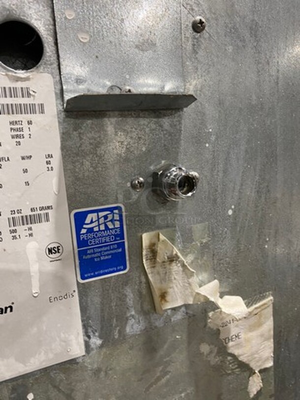 Scotsman Commercial Ice Making Machine Head! All Stainless Steel! Model: CME506AS1H SN: 08011320010141 115V 60HZ 1 Phase - Image 7 of 7