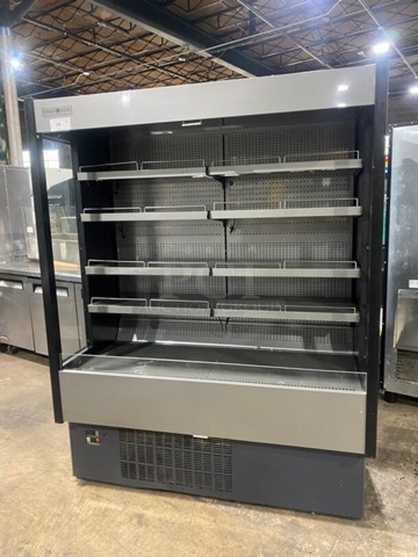 2017 Hydra Kool Commercial Refrigerated Open Grab-N-Go Display Case! Solid Stainless Steel! Model: KGHOF60SA SN: 1740013 120/230V 60HZ 1 Phase - Image 1 of 8