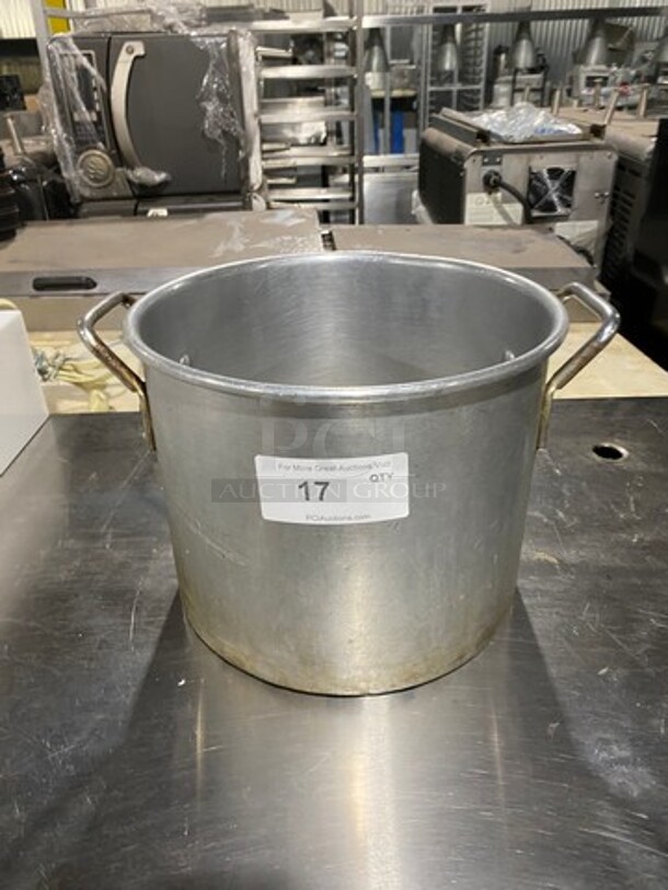 Metal Stock Pot! With Side Handles! - Image 1 of 5