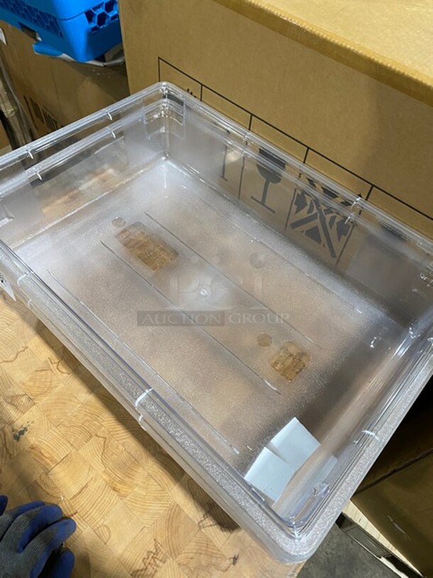NEW! Carlisle Poly Clear Food Container! 2x Your Bid! - Image 4 of 9