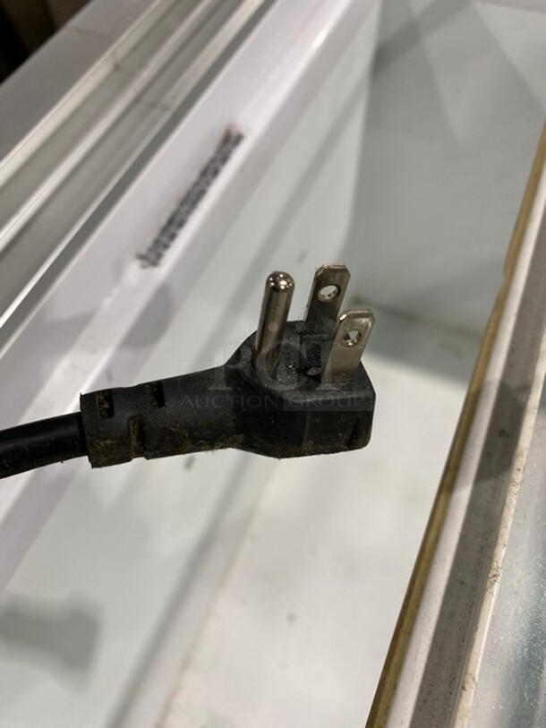 Stajac Industries Commercial Reach Down Chest Freezer Display Merchandiser! Model: EURO10WR SN: 080511962 115V 60HZ 1 Phase - Image 8 of 8