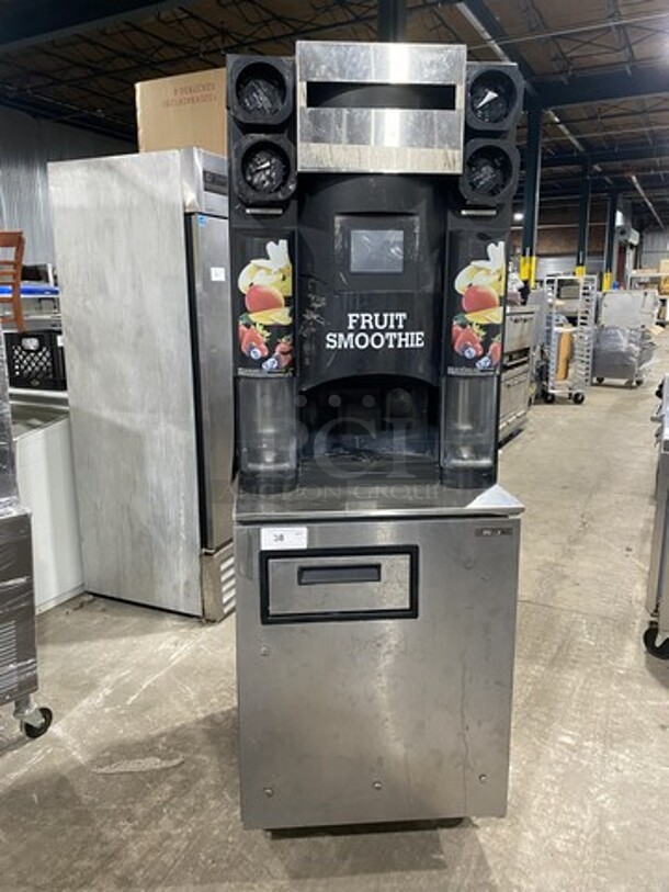 WOW! LATE MODEL 2017 Delfield Manitowoc Multiplex Beverage Station! Model MB-8-1 Serial 1701150000857! 115V 1 Phase! On Casters! 