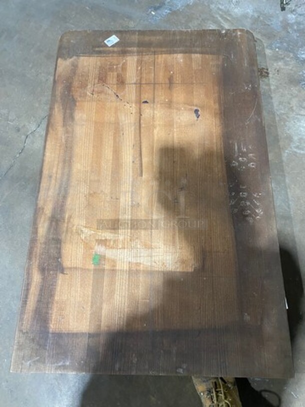 ALL ONE MONEY! Various Size And Style Tabletops! TOPS ONLY! Made From Real Wood! - Image 6 of 6