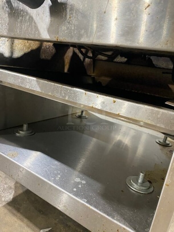 LATE MODEL! 2020 Asber Commercial Gas Powered Single Burner Stock Pot Range! Stainless Steel! On Casters! WORKING WHEN REMOVED! - Image 8 of 10