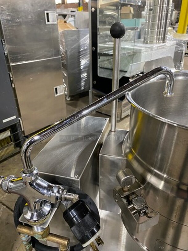 Cleveland Commercial Electric Powered Tilting Soup Kettle! All Stainless Steel! On Legs! Model: KET6T SN: WT504700A01 - Image 7 of 9