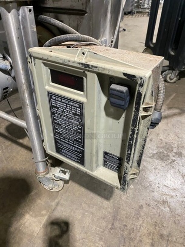 Hobart Commercial Pass-Through Dishwasher! All Stainless Steel! On Casters! Model: AM14C SN: 12102211CF 200/230V 60Hz 3 Phase - Image 7 of 10