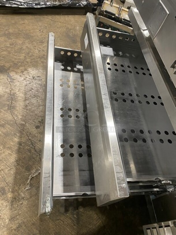 Ikon Commercial Refrigerated Chef Base! With 2 Drawer Storage Space! All Stainless Steel! On Casters! Model: KCBR60 SN: KCBR608145173 115V 60HZ 1 Phase - Image 6 of 9