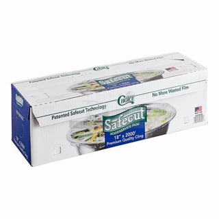 BRAND NEW SCRATCH & DENT! Choice Safecut 18" x 2000' Premium Foodservice Film with Slide Cutter. Packaging is damaged. 5x Your Bid