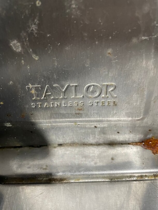 Taylor Commercial Countertop Food Portioning Scale! All Stainless Steel! - Image 3 of 4