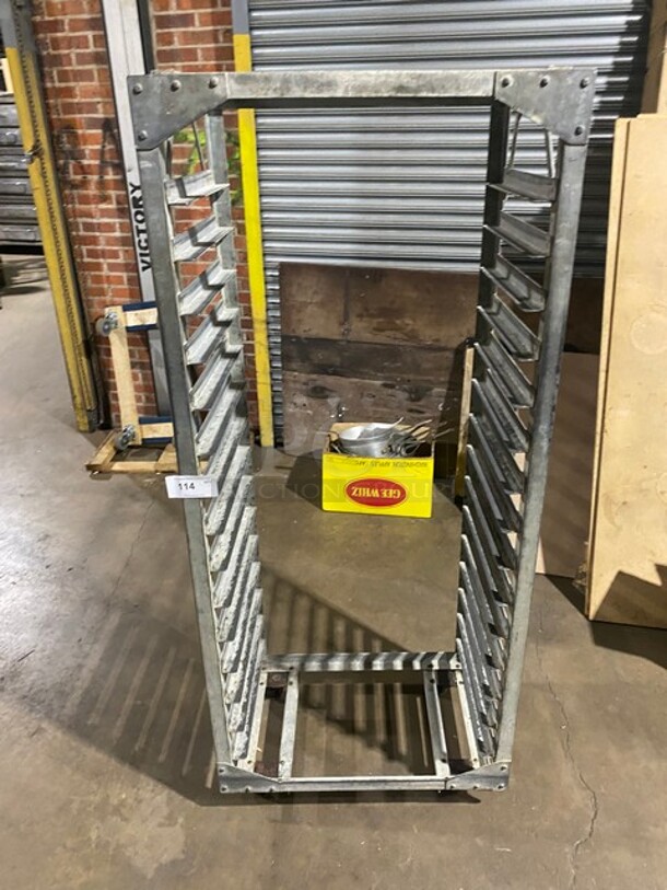 Metal Commercial Pan Transport Rack on Commercial Casters!