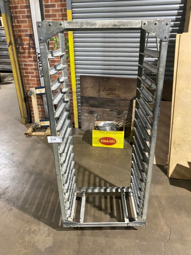 Metal Commercial Pan Transport Rack on Commercial Casters! - Item #1109187