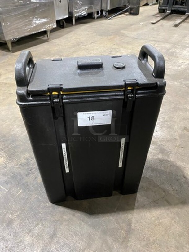 Cambro Insulated Beverage Dispenser/ Holder! With Side Handles! With Lid! - Image 1 of 4