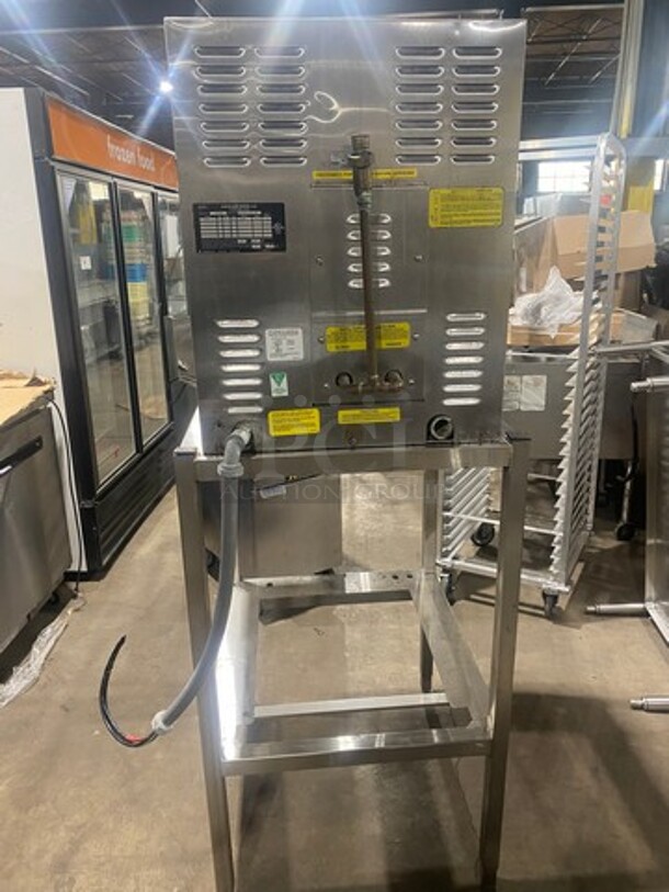Cleveland Commercial Electric Powered Single Compartment Steam Cooker Cabinet! All Stainless Steel! On Legs! Model: 22CET6 SN: WC9521906C02 208V 60HZ 3 Phase - Image 3 of 12