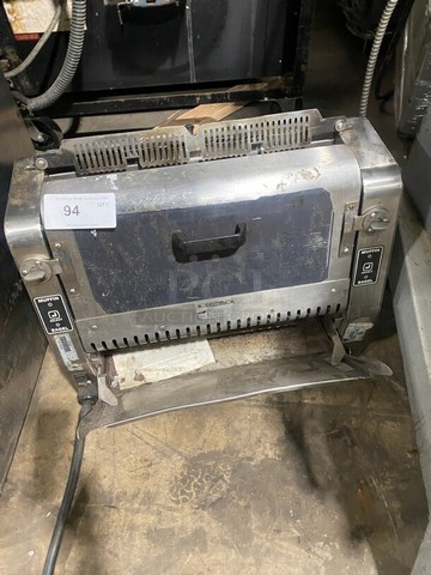 Antunes Commercial Countertop Universal Toaster! All Stainless Steel! Model: UTX200L 208V - Image 7 of 8