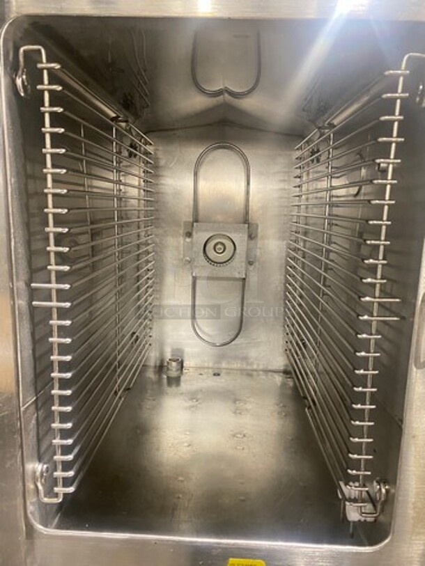 Cleveland Commercial Electric Powered Single Compartment Steam Cooker Cabinet! All Stainless Steel! On Legs! Model: 22CET6 SN: WC9521906C02 208V 60HZ 3 Phase - Image 6 of 12