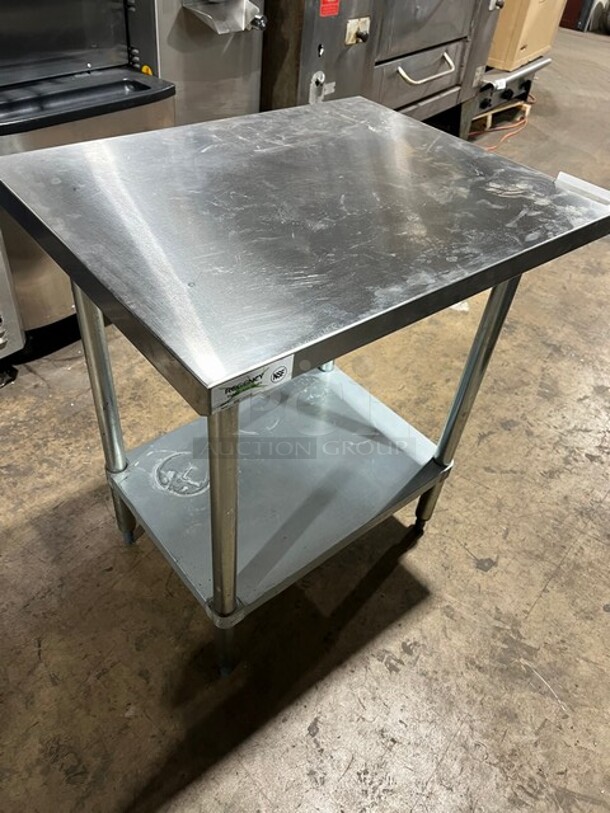 Regency Stainless Steel Commercial Worktable With Undershelf! MODEL 600T2430G - Image 4 of 5