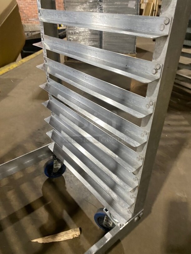 Metal Commercial Pan Transport Rack on Commercial Casters! - Image 4 of 5