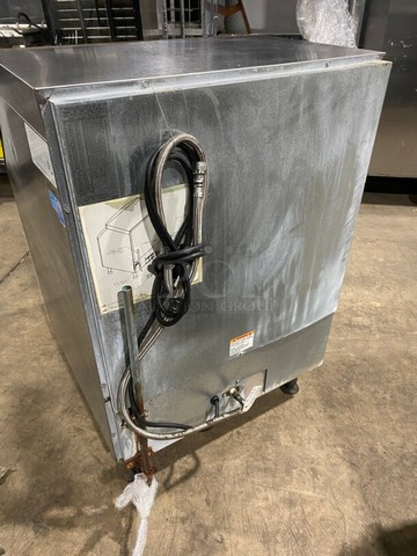 Manitowoc Commercial Undercounter Ice Maker Machine! All Stainless Steel! On Legs! - Image 3 of 8