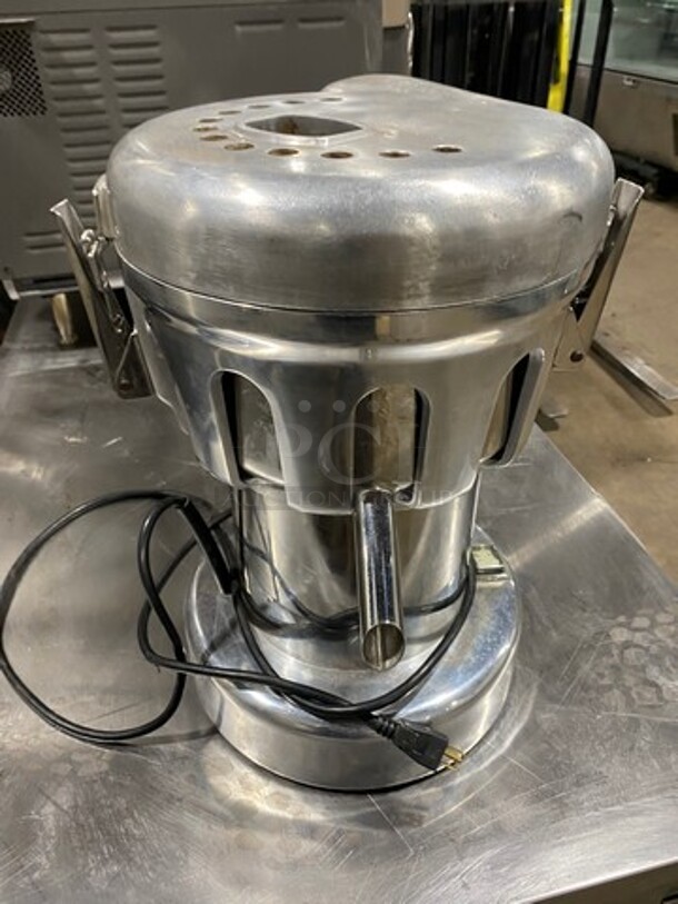 Nutrifaster Commercial Countertop Juicer Extractor! Solid Stainless Steel! Model: N450 SN: 459122012 110V - Image 2 of 9