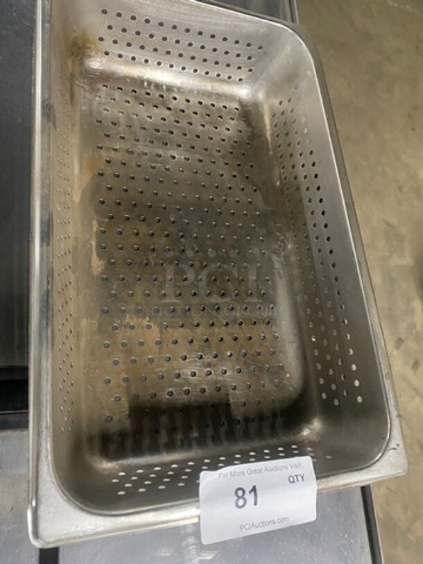 ALL ONE MONEY! Assorted Size Perforated Pans! - Image 2 of 4