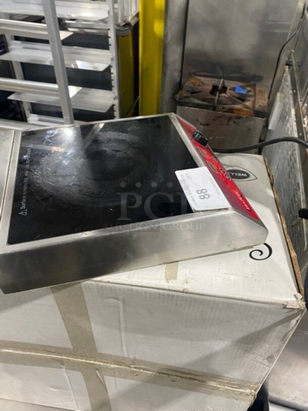 Avantco Commercial Countertop Electric Powered Single Burner Induction Range! All Stainless Steel Body! Model IC1800! 120V!  - Image 4 of 7