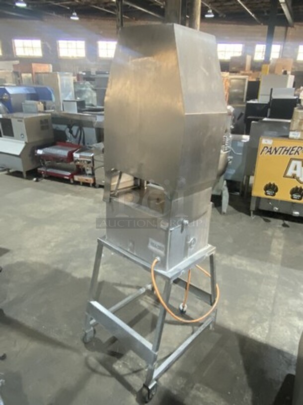 Jaccard Floor Style Meat Tenderizer Machine! Model B93 Serial B2280! 1 Phase! With Extra Blades & Parts! On Stand!  - Image 7 of 10