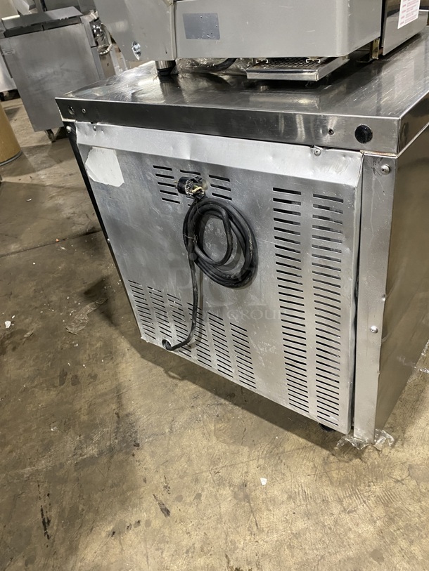 Continental Commercial Under The Counter 2 Drawer Cooler! All Stainless Steel! Model: SW32N SN:15901229 115V! On Casters! - Image 4 of 8