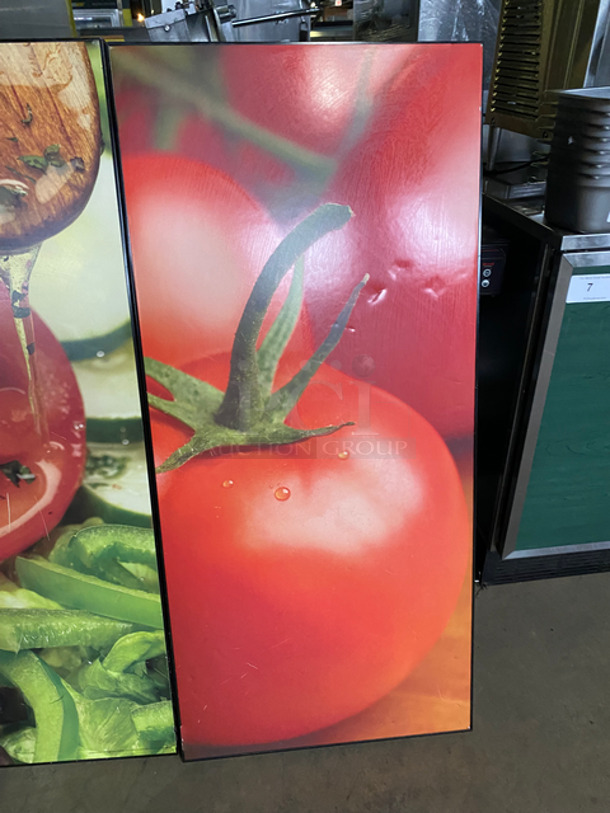Wall Mount Restaurant Decor! 3x Your Bid! - Image 3 of 4