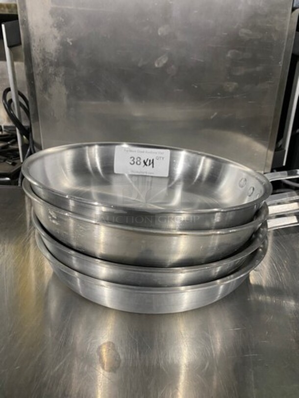 NEW! Stainless Steel Frying Pans! 4x Your Bid! - Image 2 of 8