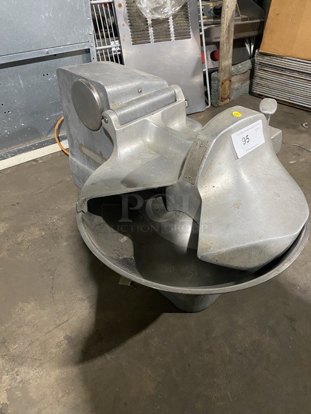  Hobart Stainless Steel Commercial Countertop Buffalo Chopper! MODEL:8185 SN:56-043-275 115V 1Ph! Working When Removed!  - Image 2 of 8