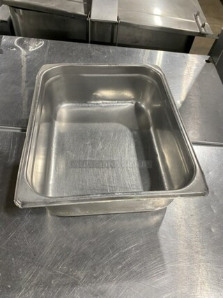 Half Sized Steam Pans! 3 X Your Bid! 
