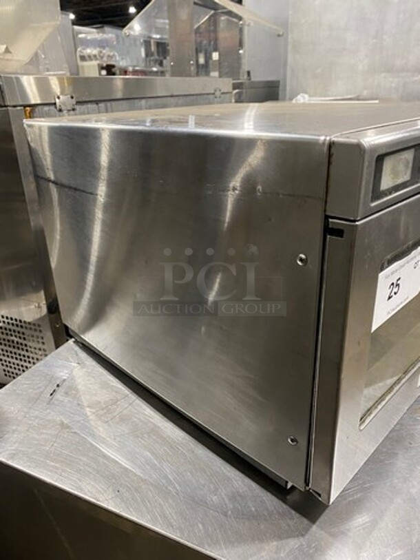 Panasonic Commercial Countertop Microwave Oven! All Stainless Steel! With View Through Door! Model: NE17521 SN: 6A96070294 208/230V 60HZ 1 Phase - Image 2 of 6