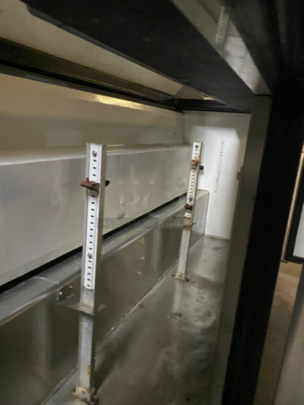 True Commercial Refrigerated 3 Door Sandwich Prep Table! With Commercial Cutting Board! All Stainless Steel! On Casters! Model: TSSU7218 SN: 7857211 115V 60HZ 1 Phase - Image 6 of 10