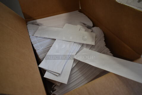 Box of BRAND NEW Plain Silverware Bags.