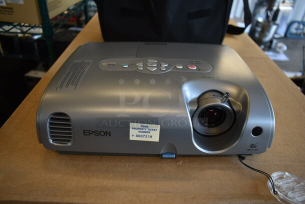 Epson EMP-X3 Projector in Bag. 100-240 Volts, 1 Phase.  - Image 1 of 10
