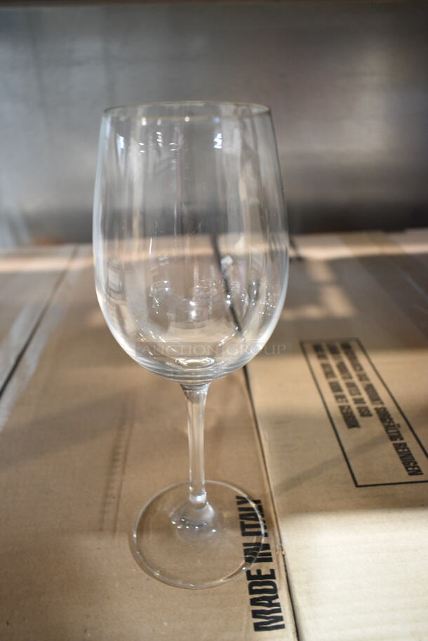 3 Boxes of 24 BRAND NEW IN BOX! Bormioli Rocco Wine Glasses. 3 Times Your Bid! - Image 1 of 8