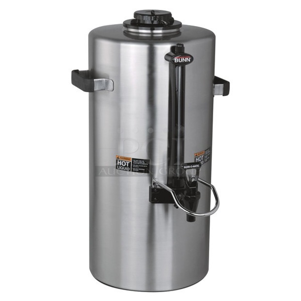BRAND NEW SCRATCH AND DENT! 2023 Bunn 39400.0001 Titan TF 3 Gallon Insulated Server for Bunn 39200.0000 Titan Dual Brewer.  - Image 1 of 7